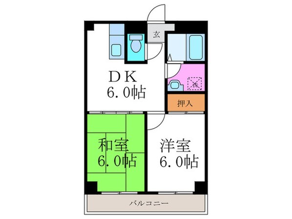 グランド－ル長岡京の物件間取画像